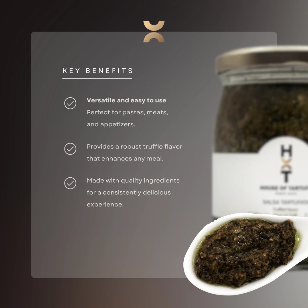 Black Truffle Sauce - 10% Truffle