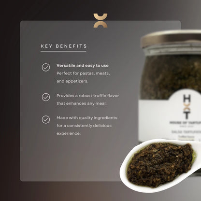 Black Truffle Sauce - 10% Truffle